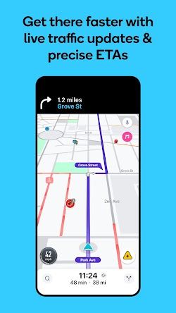 Waze Navigation & Live Traffic screenshot